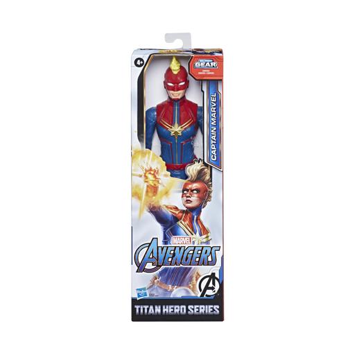 Os Vingadores - Figura Titan Hero Captain Marvel