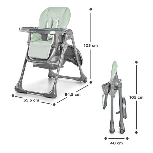 Kinderkraft - Cadeira alta Tastee Verde