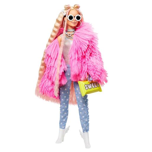 Barbie - Boneca Extra - Cabelo loiro e rosado