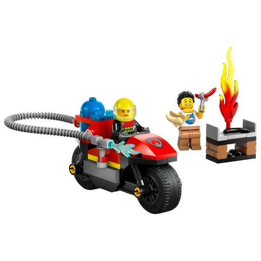 LEGO City - Motocicleta de Resgate de Bombeiros - 60410