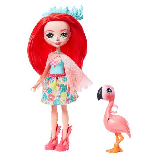 Enchantimals - Boneca Fanci Flamingo com Mascote