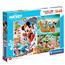 Mickey Mouse - 3 puzzles x 48 peças Mickey and Friends