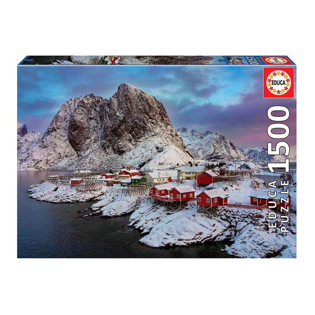 Educa Borrás - Santorini - Puzzle 1500 peças, PUZZLE 1500+ pçs