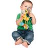 Chicco - Brinquedo de Girafa Chocalho, com Texturas Suaves e Atividades Manuais, Fácil de Agarrar
 ㅤ