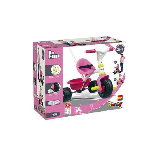 Smoby - Triciclo Be Fun rosa