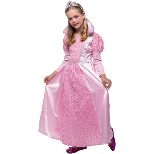 Rubie's - Fantasia de princesa flor de rosa com tiara para festas S ㅤ