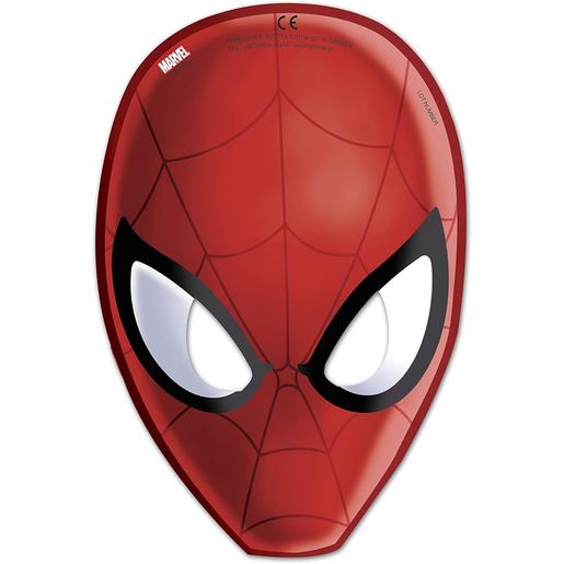 Spider-man - 6 Máscaras de Super-Herói em Papel ㅤ