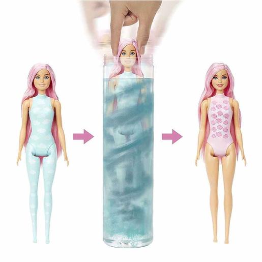 Barbie - Color reveal Rain and Shine - Boneca surpresa (vários modelos)