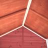 EXIT - Casinha Loft de madeira vermelha
