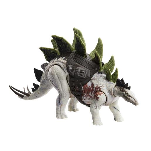 Mattel - Jurassic World - Jurassic World Gigantesco Rastreadores Dinossauro Stegosaurus ㅤ
