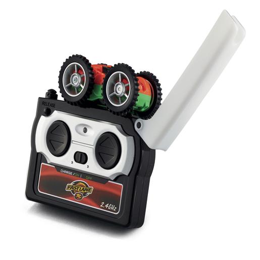 Fast Lane - Veículo Rádio Controlo Stunt Mini Flip Buggy