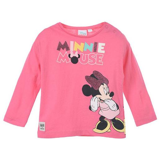 Minnie Mouse - Camisola rosa 18 meses