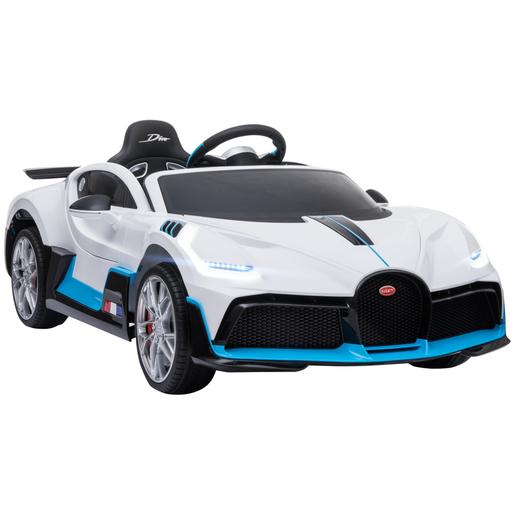 Homcom - Carro elétrico Bugatti Divo branco
