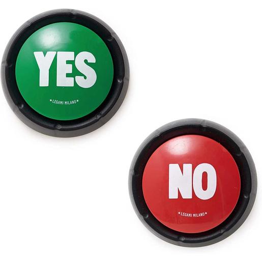 Jogo de dois botões sonoros Sim & Não ㅤ