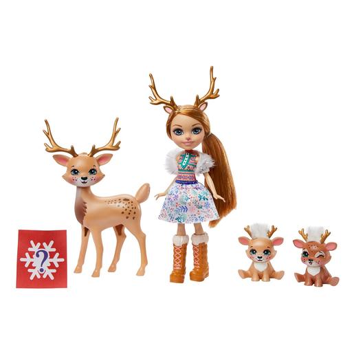 Enchantimals - Boneca Rainey Reindeer com Mascotas