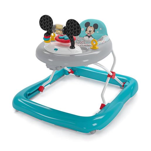 Bright Starts - Mickey Mouse - Andarilho Musical Disney Baby Mickey com Atividades ㅤ