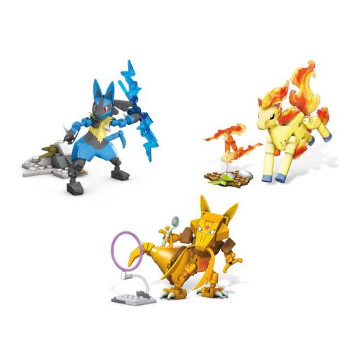 Mattel - Pokemon - Construção Mega Pokémon: Conjunto de adaptadores e figuras (Vários modelos) ㅤ