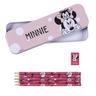 Minnie Mouse - Conjunto papelaria escolar rosa