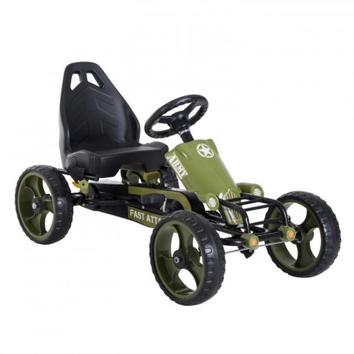 Homcom - Go-Kart com pedais para crianças
