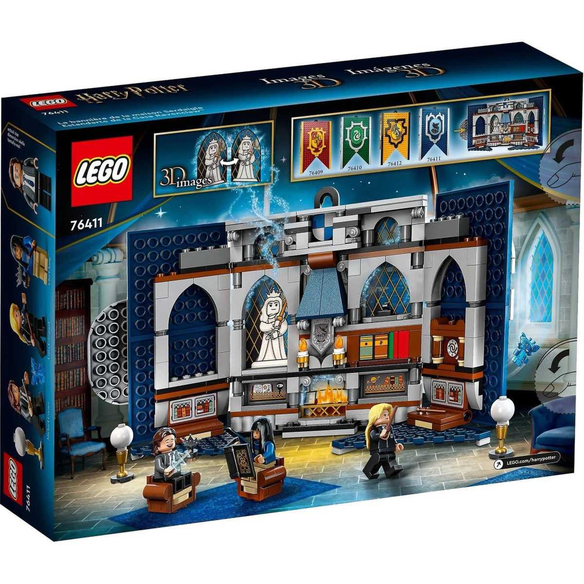 LEGO - Harry Potter - Estandarte da Casa Ravenclaw e Mini Figuras LEGO  Harry Potter, LEGO HARRY POTTER