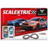 Scalextric - Circuito analógico eléctrico vs fuel con dos coches y 4.5 metros de pista ㅤ