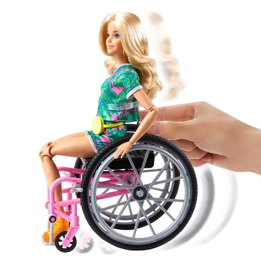 Barbie - Muñeca Fashionista - Silla de ruedas