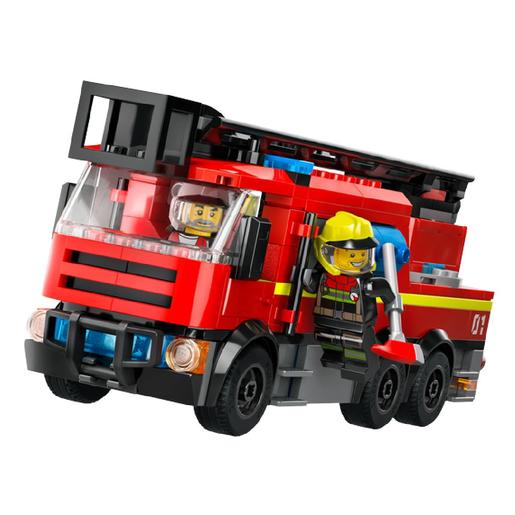 LEGO City - Parque de Bombeiros com Camião de Bombeiros - 60414