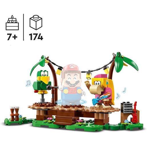 LEGO Super Mario - Conjunto de expansão: Confusão na selva com Dixie Kong - 71421