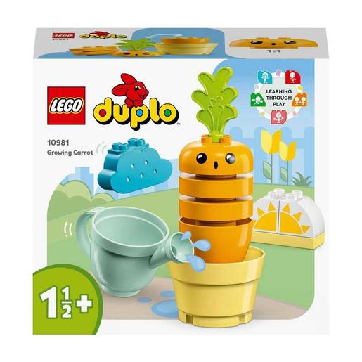 LEGO - Planta de Cenoura: Brinquedo Empilhável e Educativo LEGO Duplo  10981