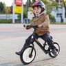 Homcom - Bicicleta com pedais e rodas removíveis preta