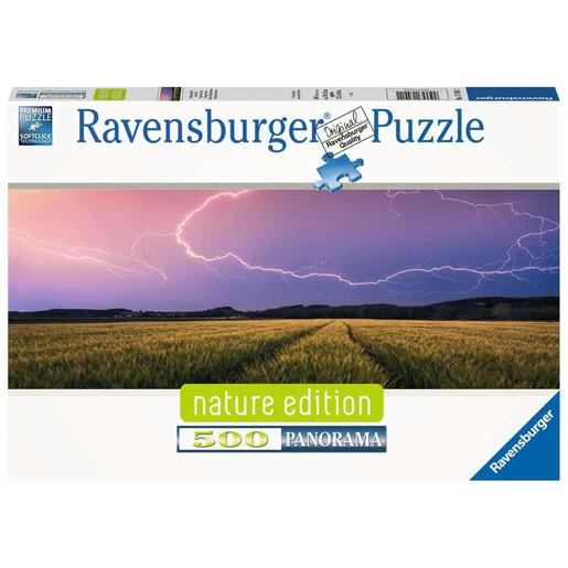 Ravensburger - Puzzle panorama paisagem tempestade de verão, 500 peças ㅤ