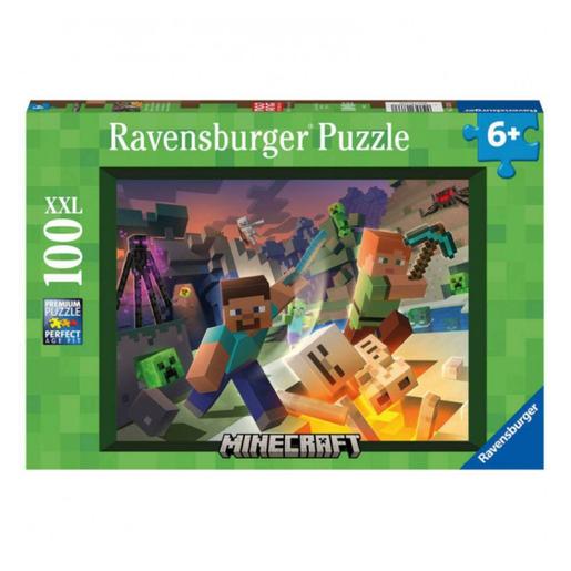 Ravensburger - Minecraft - Puzzle 100 peças