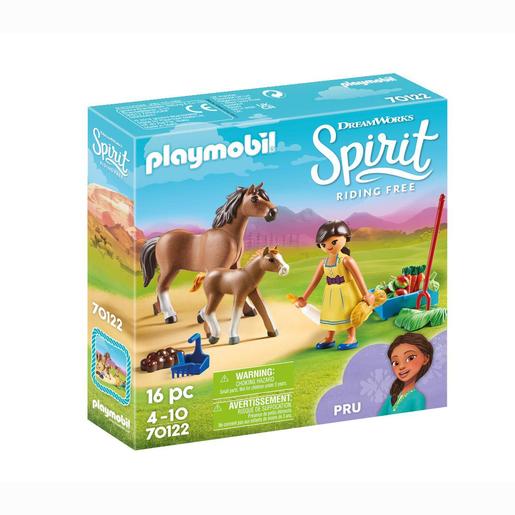 Playmobil - Pru com Cavalo e Potro