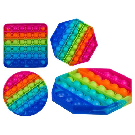 Pop It - Brinquedo sensorial arco-íris (vários modelos)