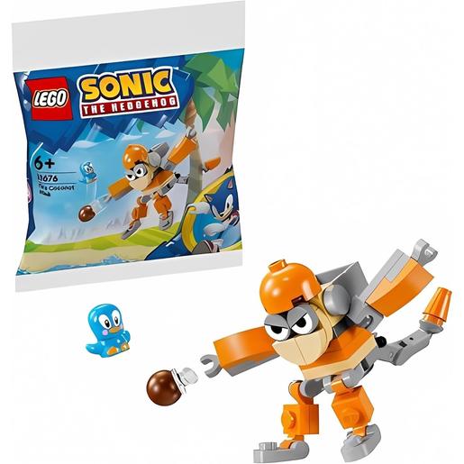 LEGO - Sonic the Hedgehog - Conjunto de Construção Kiki e o Ataque dos Cocos 30676
