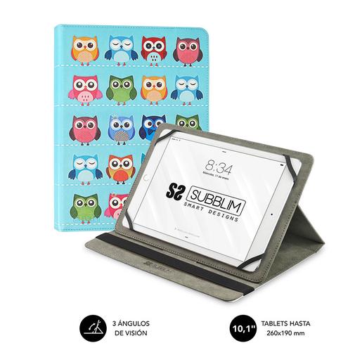 Capa tablet 10,1" Owls