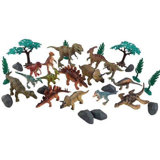 Discovery - Conjunto dinossauros 30 peças