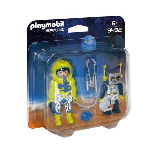 Playmobil - Duo Pack Astronauta e Robot - 9492