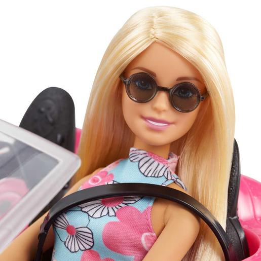 Barbie Boneca com carro descapotável
