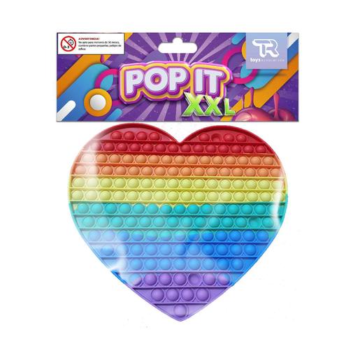 Pop It - Corazon arcoiris XXL (varias cores)