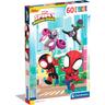 Clementoni - Puzzle Maxi Infantil de 60 Peças - Os Amigos do Spidey ㅤ