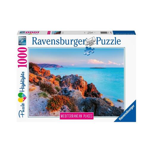 Ravensburger - Puzzle 1000 peças mediterrâneo Grécia