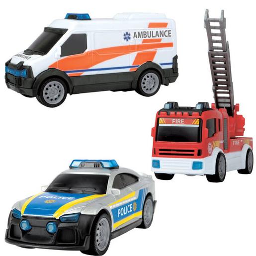 Motor & Co - Pack 3 veículos de emergência