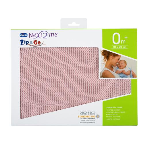 Chicco - Cobertor Tricot Miss pink
