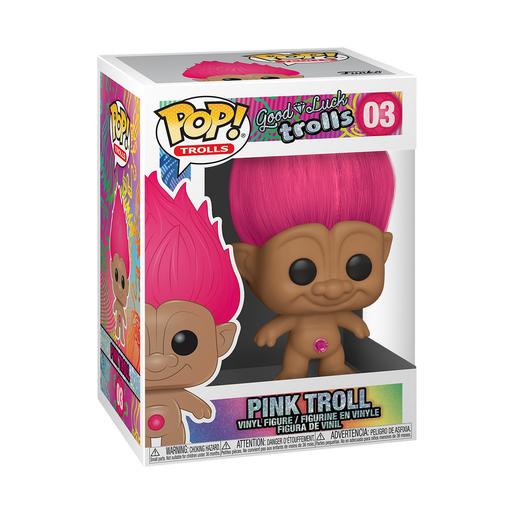 Trolls - Troll Cabelo Rosa - Figura Funko POP