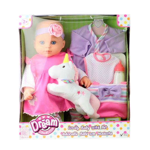 Bebé com Mascote Dream Collection (vários modelos)