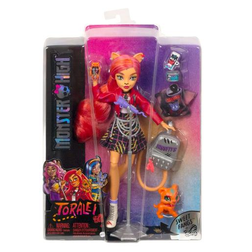 Mattel - Monster High - Boneca Toralei com Mascote ㅤ