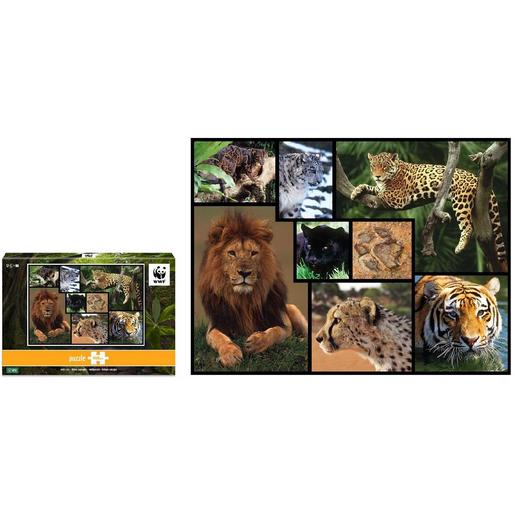 WWF - Felinos salvajes - Puzzle 1000 piezas
