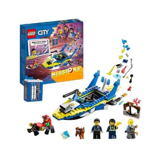 LEGO City - Missions: Investigação policial Aquática - 60355