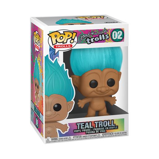 Trolls - Troll Cabelo Turquesa - Figura Funko POP